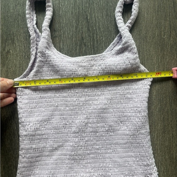 Hollister Lilac Textured Tank Top - Picture 3 of 4